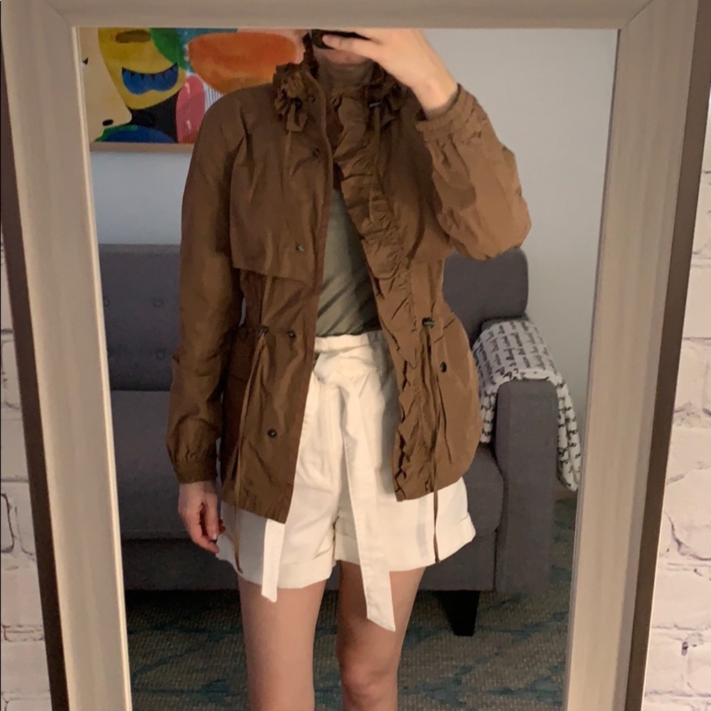 Banana Republic Jacket with Ruffles